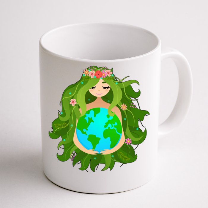 Mother Gaia Earth World Cute Front & Back Coffee Mug