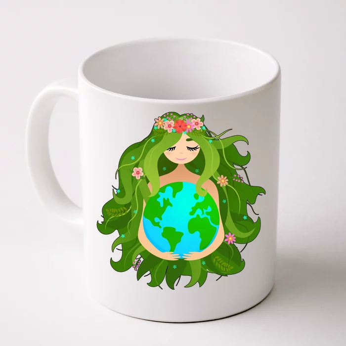 Mother Gaia Earth World Cute Front & Back Coffee Mug