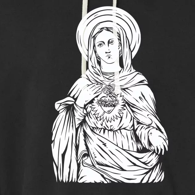 Mother Mary Garment-Dyed Fleece Hoodie