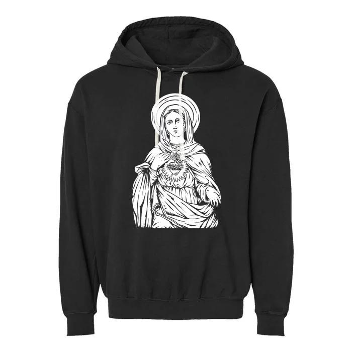 Mother Mary Garment-Dyed Fleece Hoodie