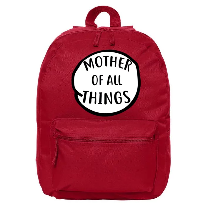 Mother Of All Things 16 in Basic Backpack