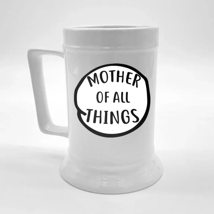 Mother Of All Things Front & Back Beer Stein