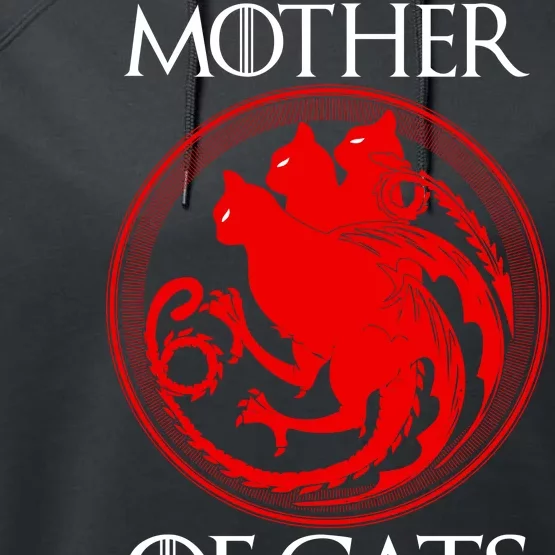 Mother Of Cats Performance Fleece Hoodie