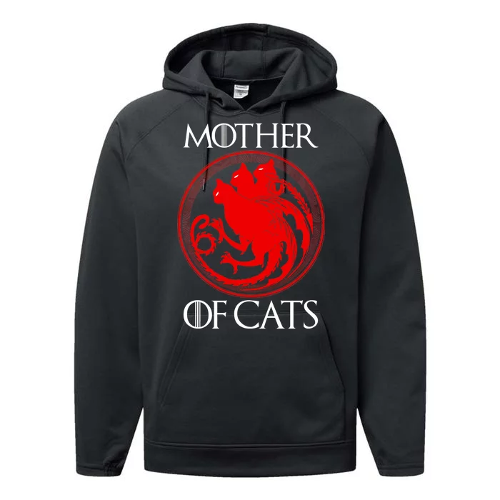 Mother Of Cats Performance Fleece Hoodie