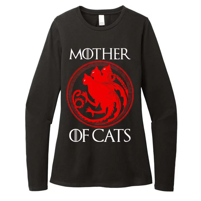 Mother Of Cats Womens CVC Long Sleeve Shirt