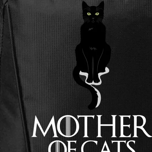 Mother of Cats Funny Cat Lover City Backpack