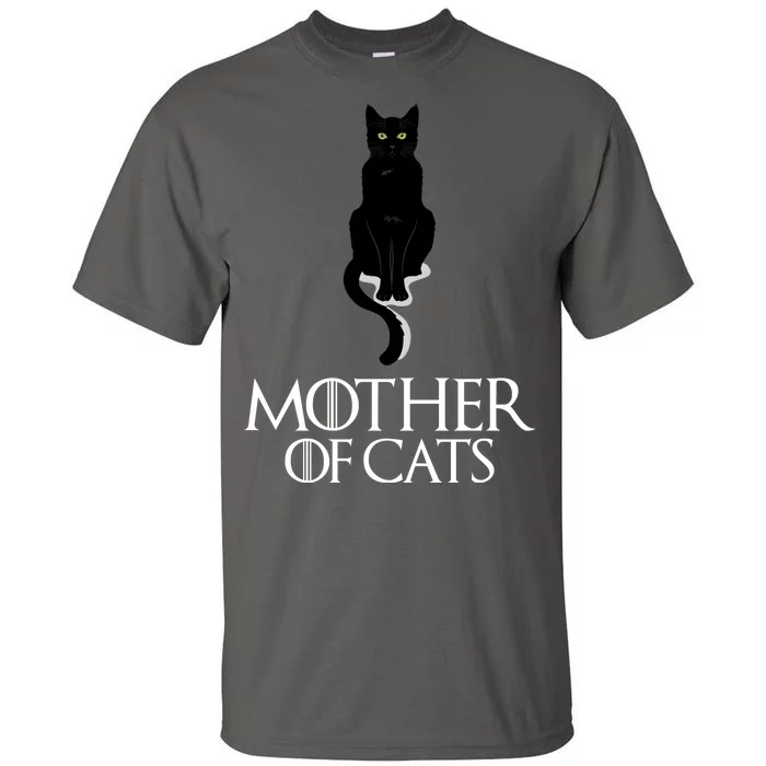 Mother of Cats Funny Cat Lover Tall T-Shirt