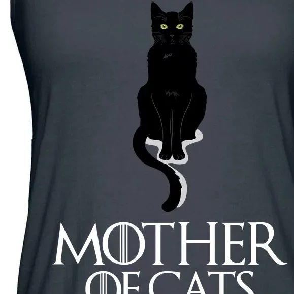 Mother of Cats Funny Cat Lover Ladies Essential Flowy Tank