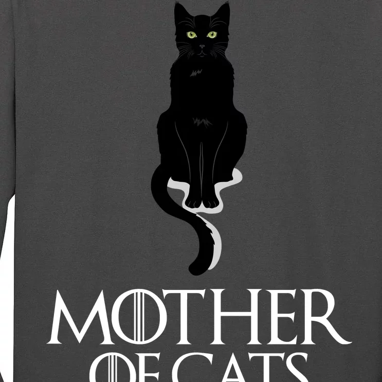 Mother of Cats Funny Cat Lover Tall Long Sleeve T-Shirt