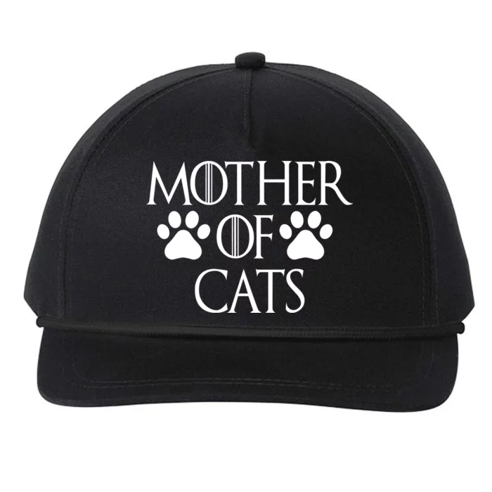 Mother Of Cats Meme Snapback Five-Panel Rope Hat