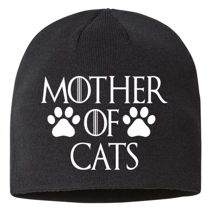 Mother Of Cats Meme 8 1/2in Sustainable Knit Beanie