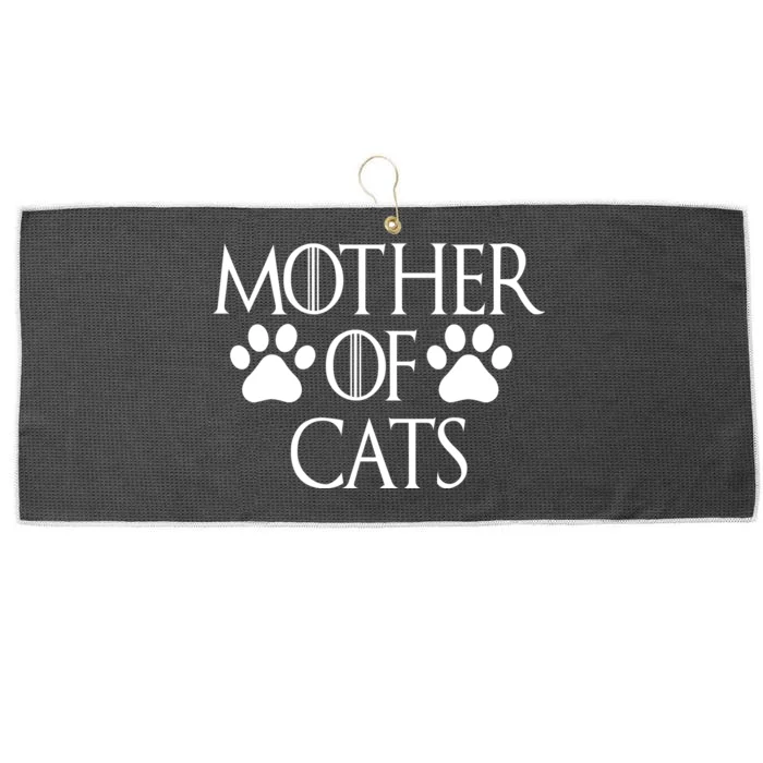 Mother Of Cats Meme Large Microfiber Waffle Golf Towel