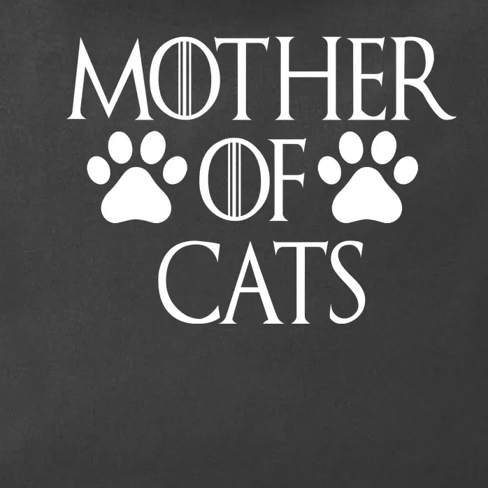 Mother Of Cats Meme Zip Tote Bag