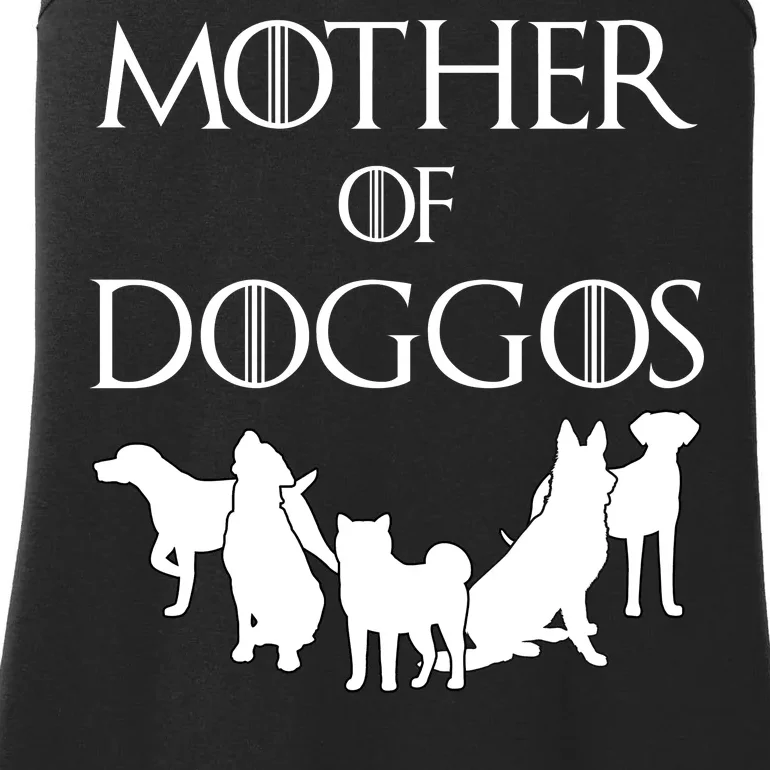 Mother Of Doggos Dog Mom Ladies Essential Tank