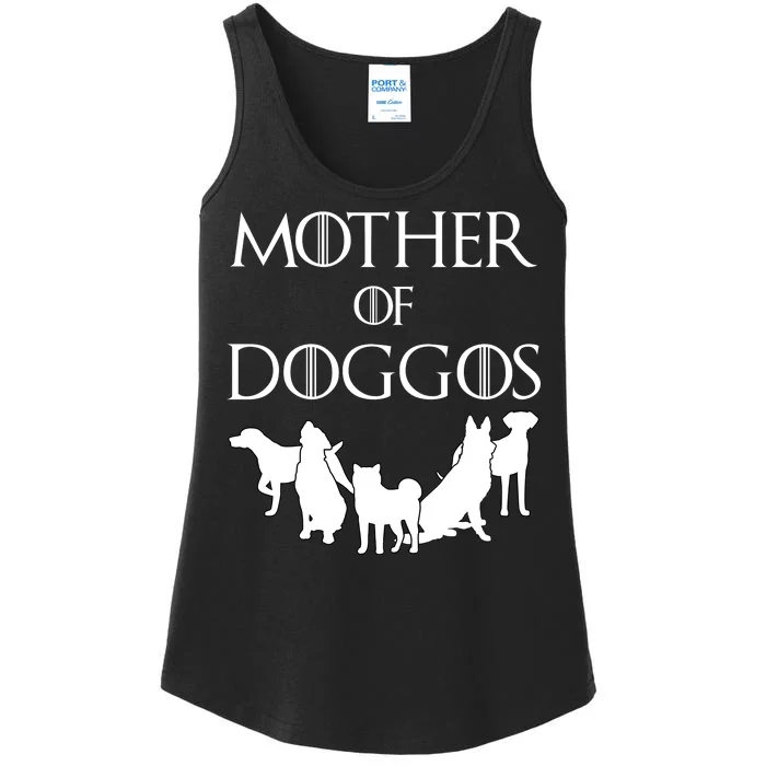 Mother Of Doggos Dog Mom Ladies Essential Tank