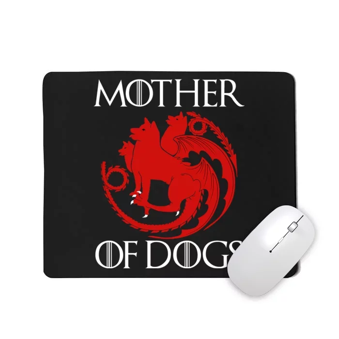 Mother Of Dogs Emblem Mousepad