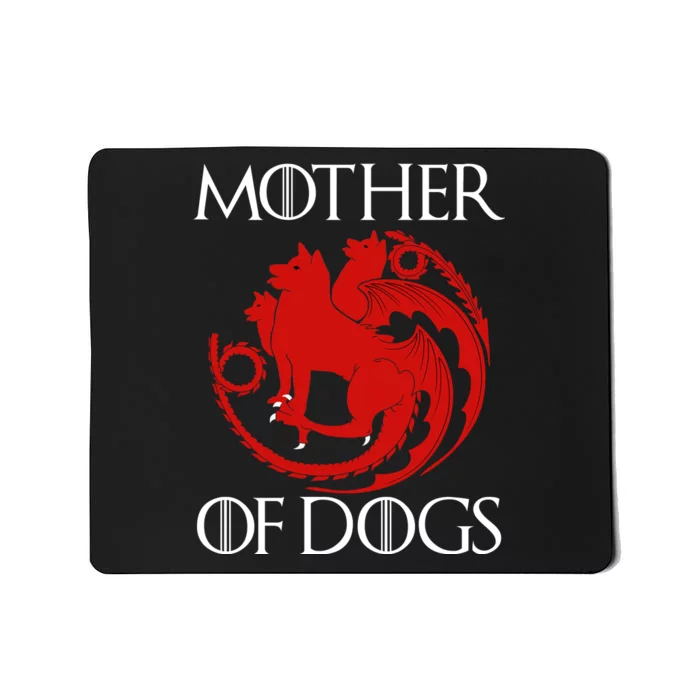 Mother Of Dogs Emblem Mousepad