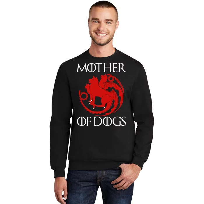 Mother Of Dogs Emblem Tall Sweatshirt