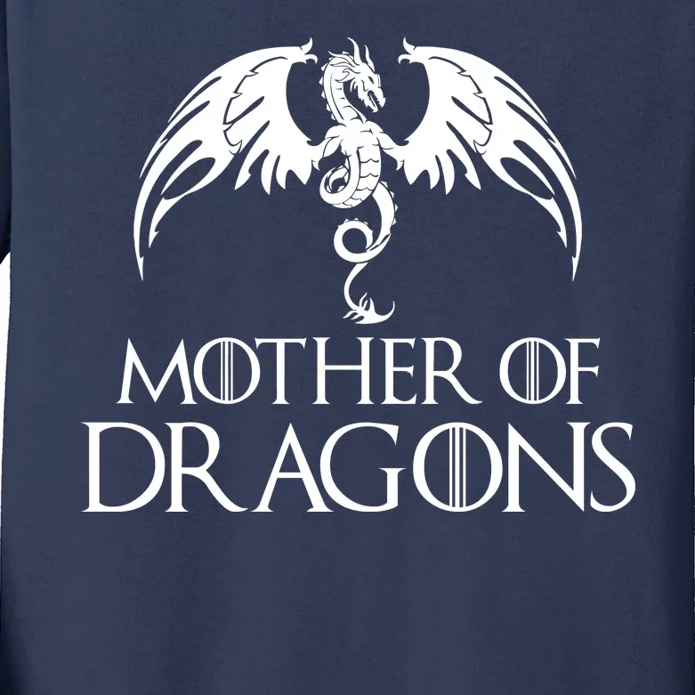 Mother of Dragons Kids Long Sleeve Shirt