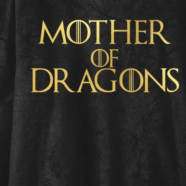 Mother of Dragons Gold Limited Edition Hooded Wearable Blanket