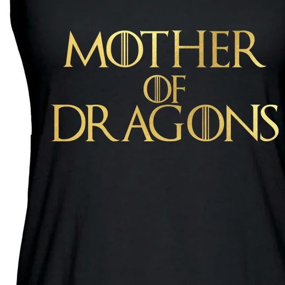 Mother of Dragons Gold Limited Edition Ladies Essential Flowy Tank