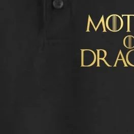 Mother of Dragons Gold Limited Edition Dry Zone Grid Performance Polo