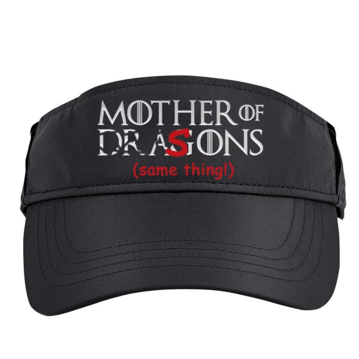 Mother Of Dragons Sons Same Thing Adult Drive Performance Visor