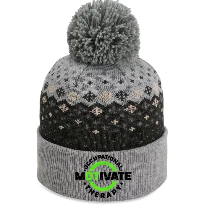 Motivate Occupational Therapy The Baniff Cuffed Pom Beanie