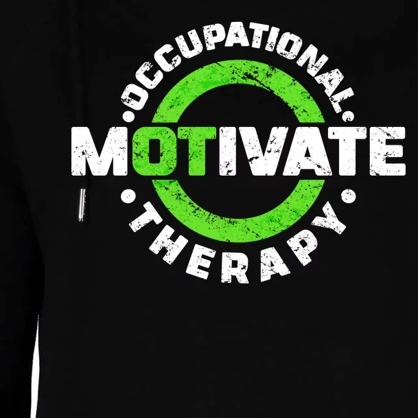 Motivate Occupational Therapy Womens Funnel Neck Pullover Hood