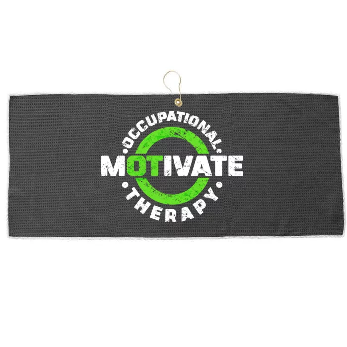 Motivate Occupational Therapy Large Microfiber Waffle Golf Towel