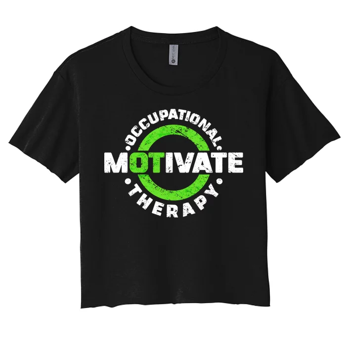 Motivate Occupational Therapy Women's Crop Top Tee