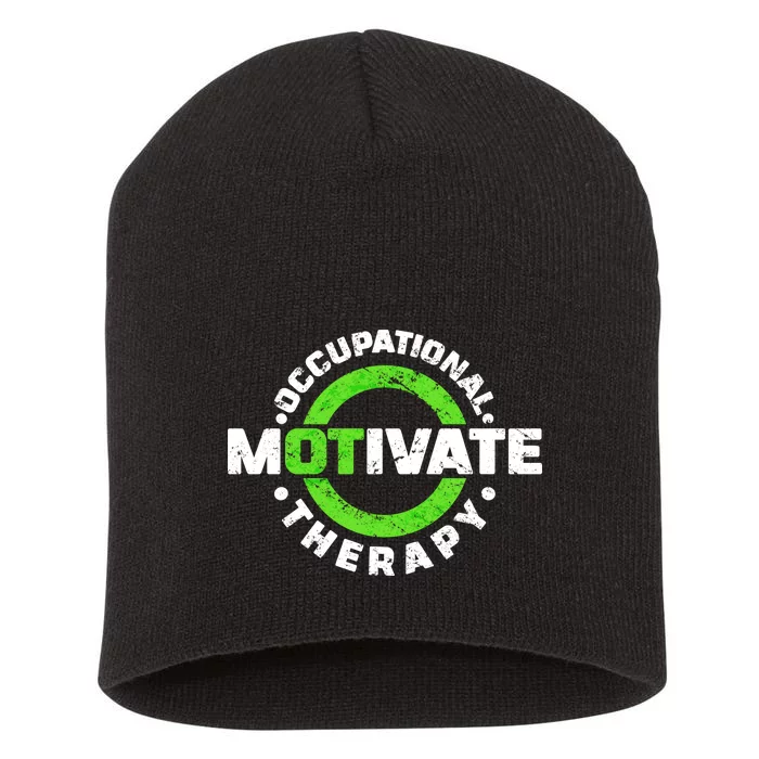 Motivate Occupational Therapy Short Acrylic Beanie