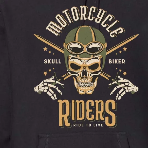 Motorcycle Riders Premium Hoodie