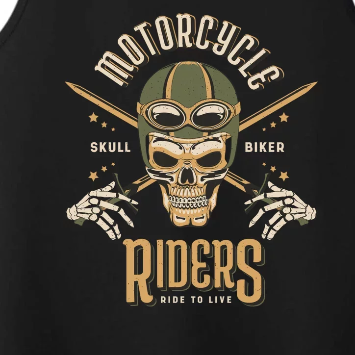 Motorcycle Riders Performance Tank