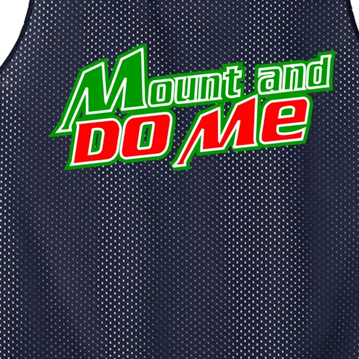 Mount and Do Me Mesh Reversible Basketball Jersey Tank