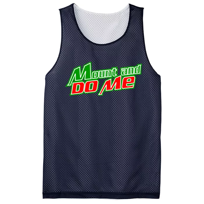 Mount and Do Me Mesh Reversible Basketball Jersey Tank