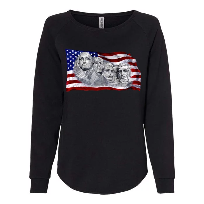 Mount Rushmore Womens California Wash Sweatshirt