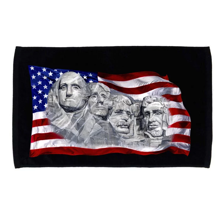 Mount Rushmore Microfiber Hand Towel