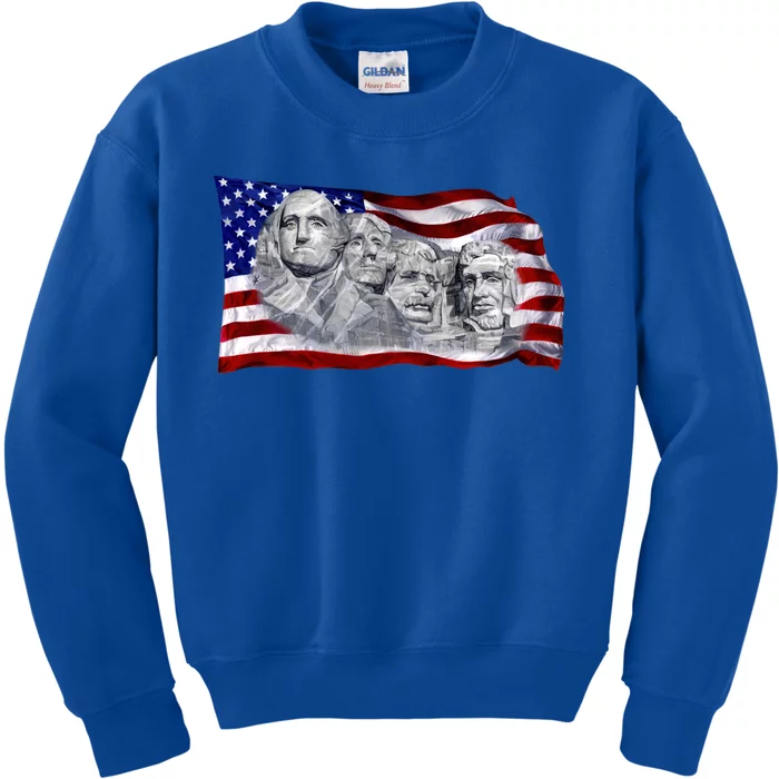 Mount Rushmore Kids Sweatshirt