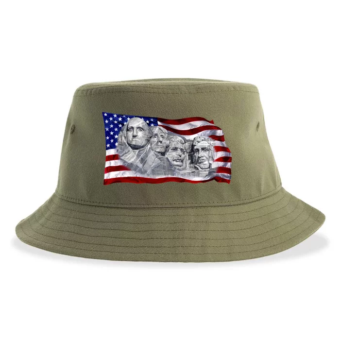 Mount Rushmore Sustainable Bucket Hat