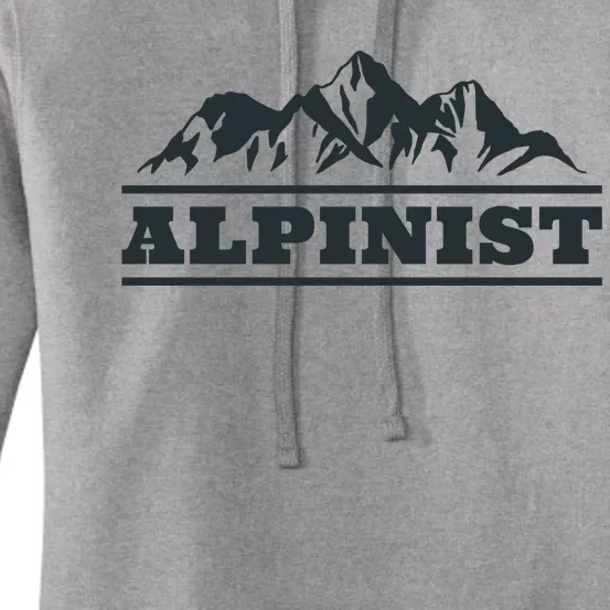 Mountain Alpinist Women's Pullover Hoodie