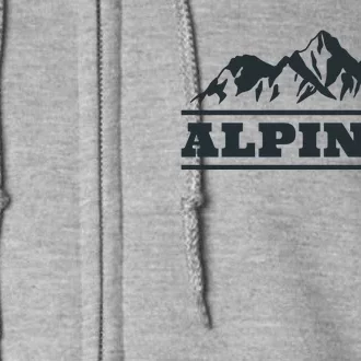 Mountain Alpinist Full Zip Hoodie