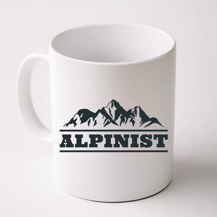 Mountain Alpinist Front & Back Coffee Mug