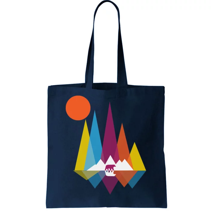 Mountain Bear Tote Bag