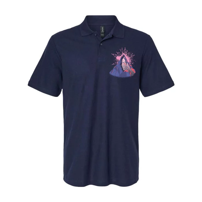 Mountain Face Softstyle Adult Sport Polo