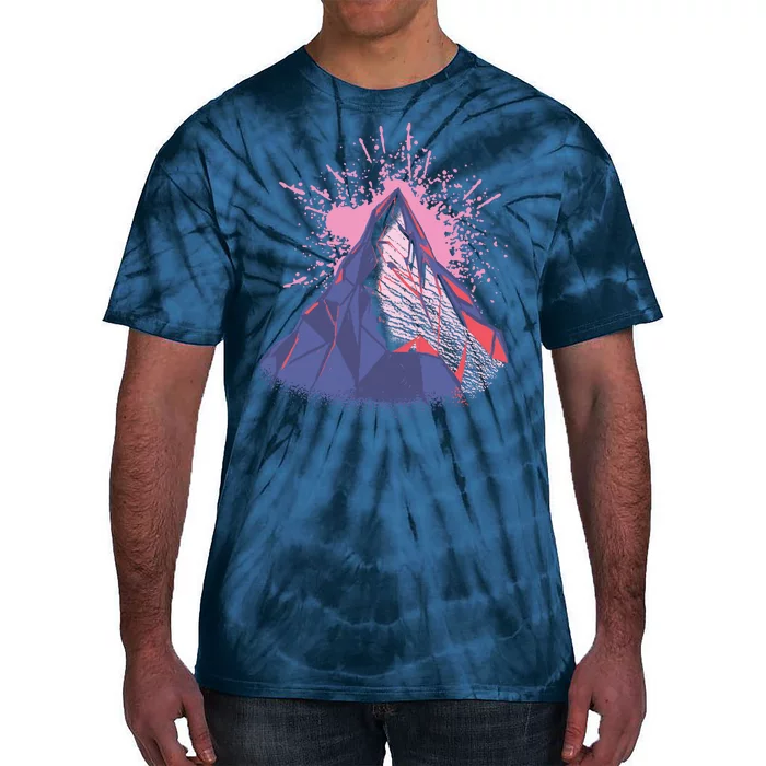 Mountain Face Tie-Dye T-Shirt