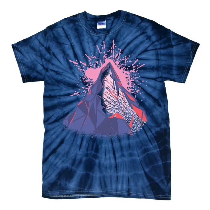 Mountain Face Tie-Dye T-Shirt