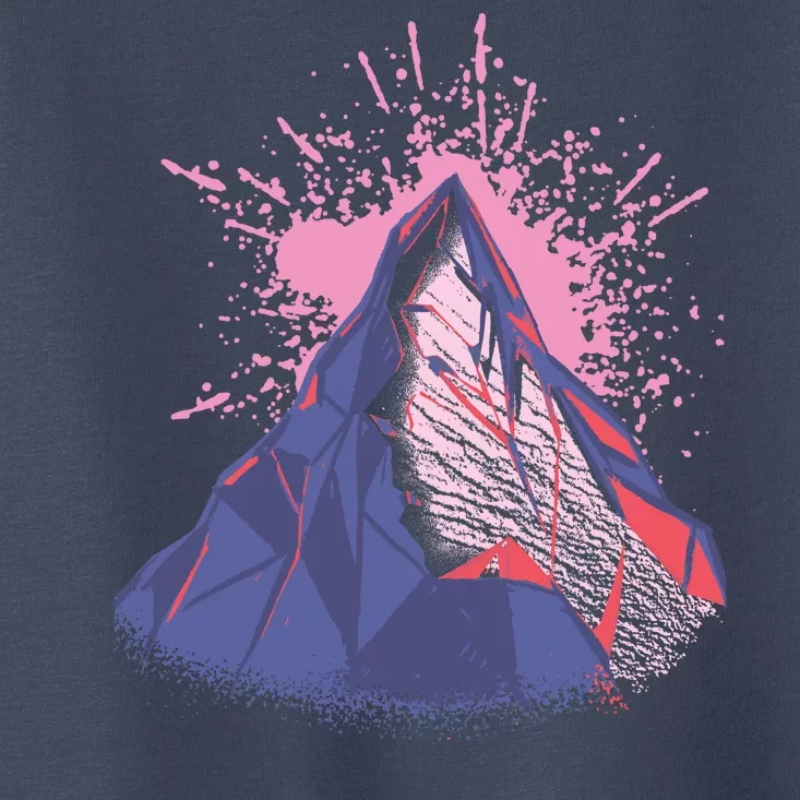 Mountain Face Toddler T-Shirt