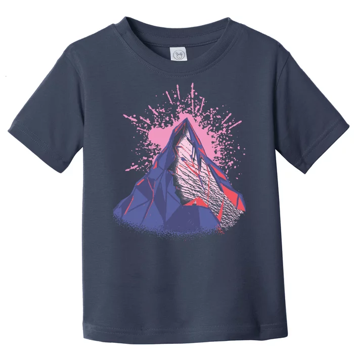 Mountain Face Toddler T-Shirt