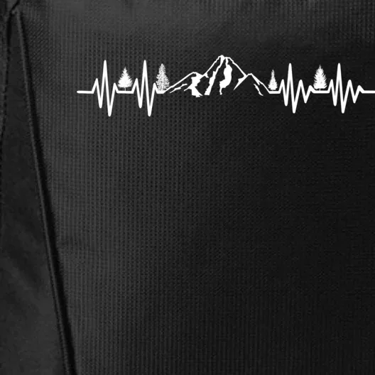 Mountain Heartbeat Pulse City Backpack